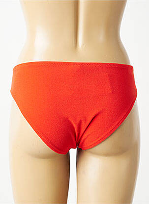 Bas de maillot de bain stretch culotte orange PAIN DE SUCRE femme