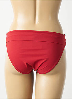 Bas de maillot de bain stretch culotte rouge PAIN DE SUCRE femme