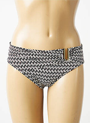 Bas de maillot de bain imprimé fantaisie culotte noir FANTASIE femme