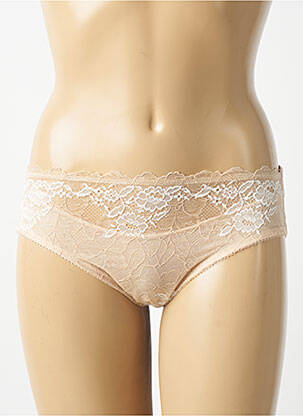 Culotte tissage dentelle chair WACOAL femme