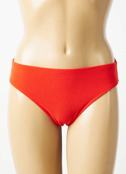 Bas de maillot de bain stretch culotte orange PAIN DE SUCRE femme