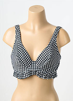 Haut de maillot de bain stretch haut soutien-gorge balconnet noir FREYA femme