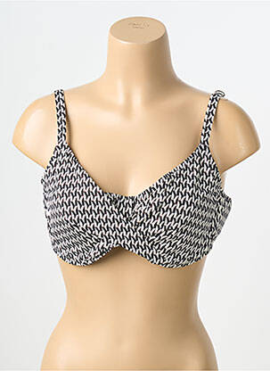 Soutien-gorge effet matière satinée haut soutien-gorge emboitant noir FANTASIE femme