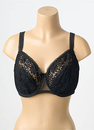 Soutien-gorge légère et transparente haut soutien-gorge emboitant noir SIMONE PERELE femme