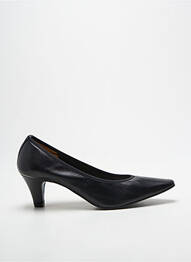Escarpins tissage satiné talon de 4 à 6cm noir ANDREA DAPHANE femme