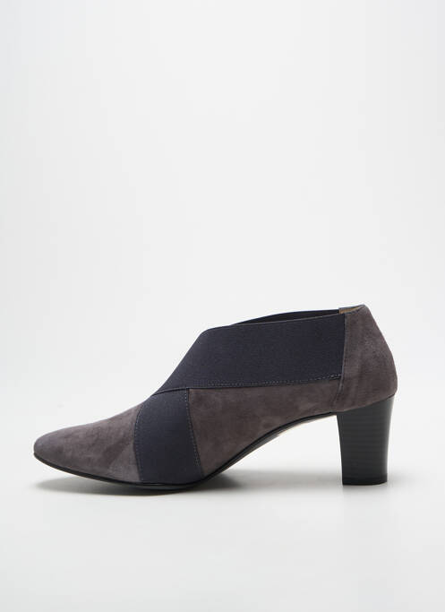 Bottines/boots talon bottier talon de 4 à 6cm gris BELLA STORIA femme