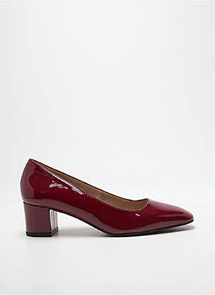 Escarpins bout carré talon de 4 à 6cm violet ANDREA DAPHANE femme