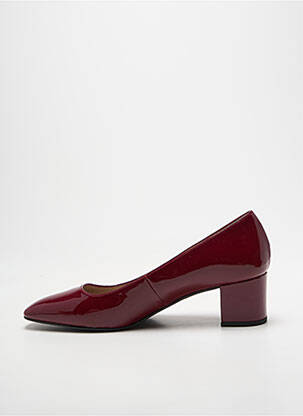 Escarpins matière lisse talon de 4 à 6cm violet ANDREA DAPHANE femme