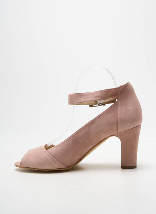 Escarpins talon bottier talon de 7 à 9cm rose ANDREA DAPHANE femme