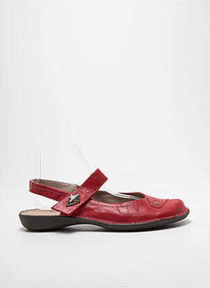 Sandales/nu pieds talon plat jusqu'à 3cm rouge DORKING femme