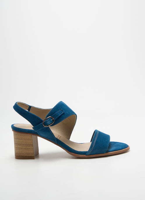 Sandales/nu pieds talon bottier talon de 4 à 6cm bleu DORKING femme