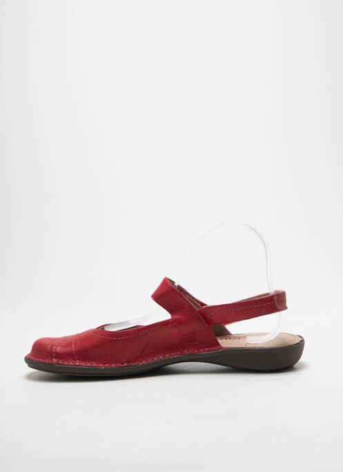 Sandales/nu pieds talon plat jusqu'à 3cm rouge DORKING femme