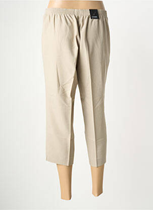 Pantacourt coupe droite beige STARK femme