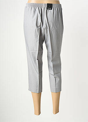 Pantacourt coupe droite gris clair STARK femme