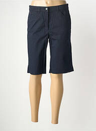 Bermuda coupe droite bleu ZERRES femme