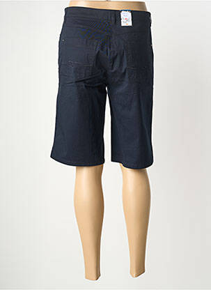 Bermuda coupe droite bleu ZERRES femme