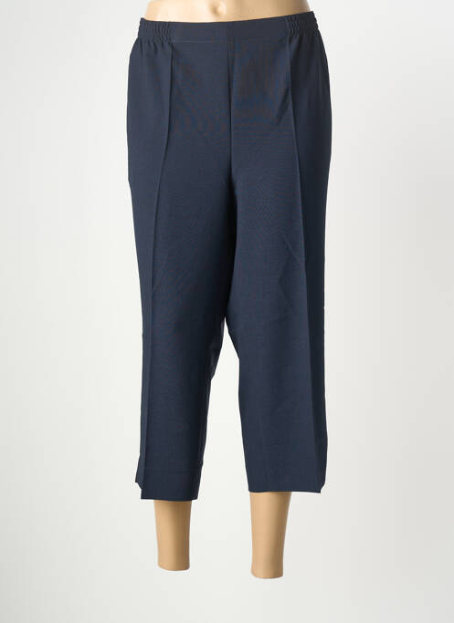 Pantacourt coupe droite bleu STARK femme