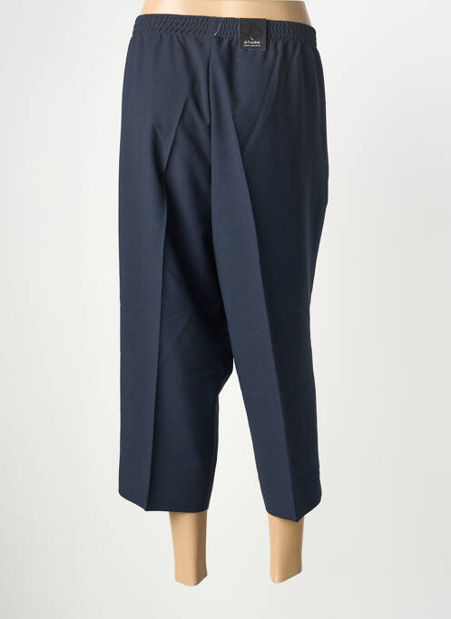 Pantacourt coupe droite bleu STARK femme