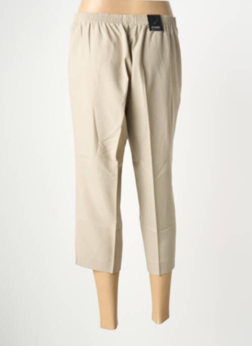 Pantacourt coupe droite beige STARK femme