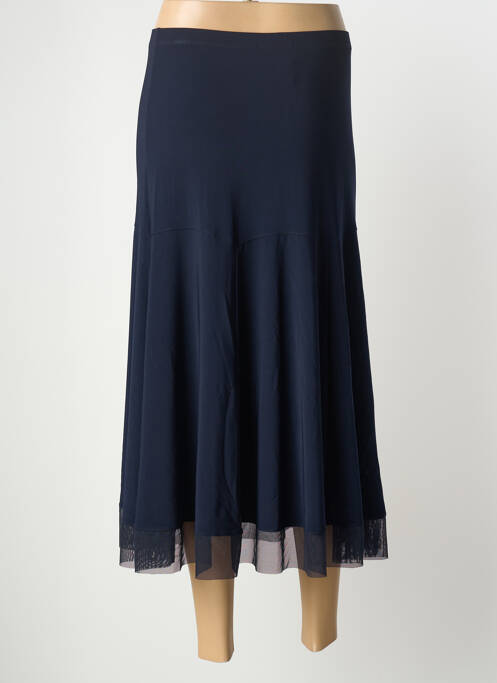 Jupe longue coupe évasée bleu JOSEPH RIBKOFF femme