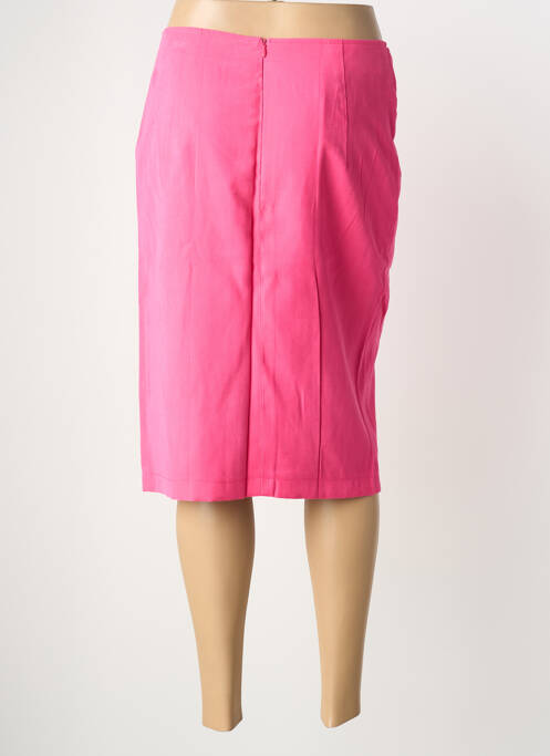 Jupe mi-longue rose EUGEN KLEIN femme