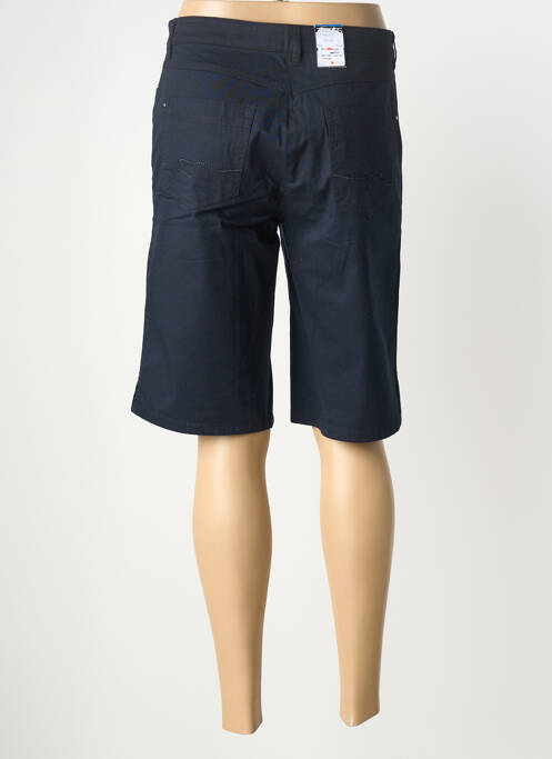 Bermuda coupe droite bleu ZERRES femme