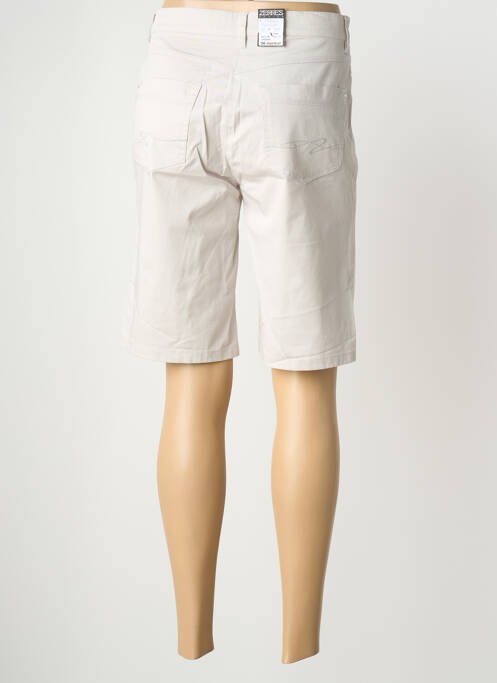 Bermuda coupe droite gris ZERRES femme
