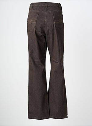 Jeans coupe slim stretch taille normale marron KARTING femme