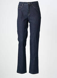 Jeans coupe slim tissage brut taille normale bleu KARTING femme