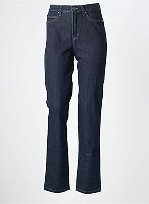 Jeans coupe slim tissage brut taille normale bleu KARTING femme
