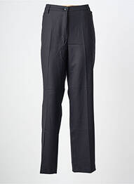 Pantalon droit tissage crêpe taille normale noir GARDEUR femme