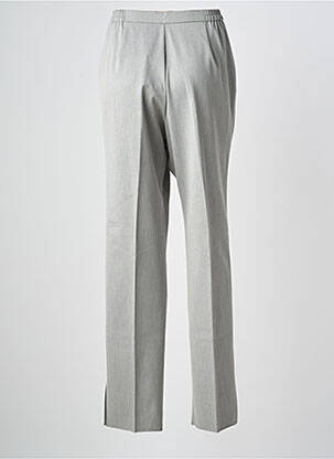 Pantalon slim taille haute taille haute gris KARTING femme