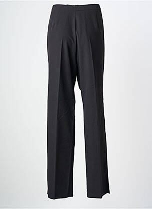 Pantalon droit taille à pinces taille normale noir KARTING femme