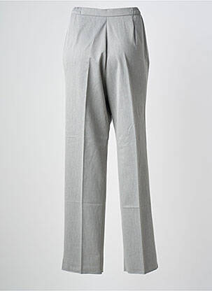 Pantalon droit taille élastique taille normale gris KARTING femme