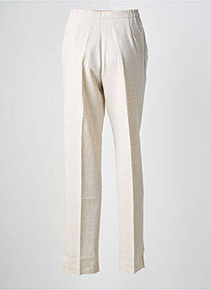 Pantalon slim taille normale taille normale beige KARTING femme