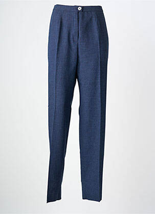 Pantalon slim taille élastique taille normale bleu KARTING femme