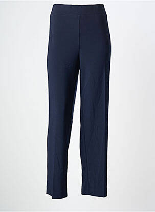 Pantalon droit stretch taille normale bleu JOSEPH RIBKOFF femme