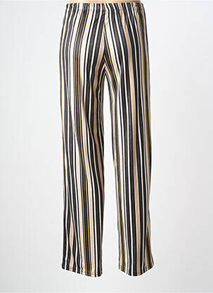 Pantalon droit stretch taille normale noir TELMAIL femme