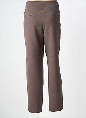Pantalon slim stretch taille normale marron DIVAS femme