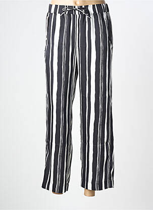 Pantalon 7/8 stretch taille normale noir ZERRES femme
