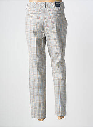 Pantalon 7/8 taille à pinces taille normale bleu ATELIER GARDEUR femme