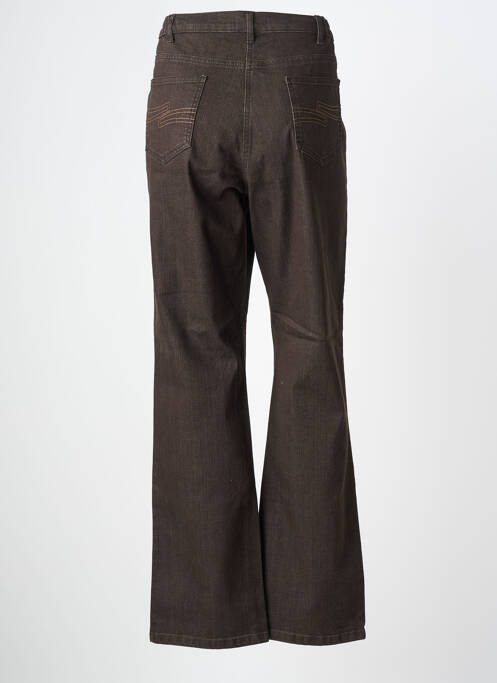 Jeans coupe slim stretch taille normale marron KARTING femme
