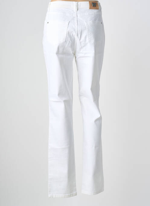 Jeans coupe slim stretch taille normale blanc KARTING femme