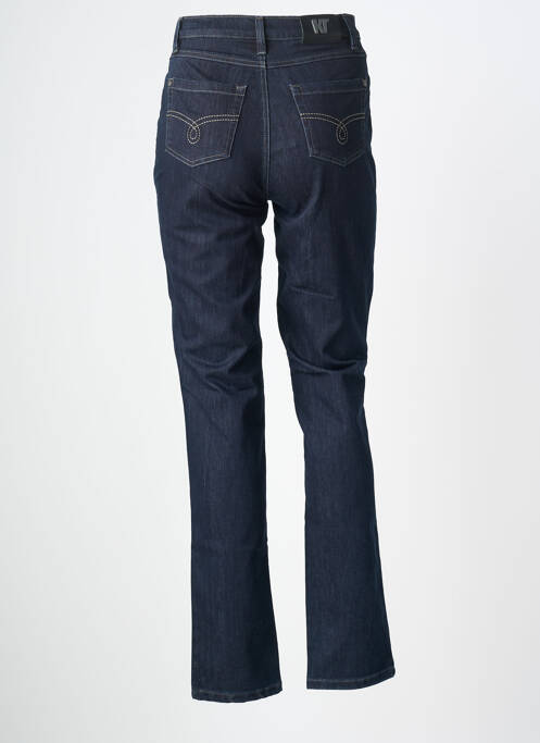 Jeans coupe slim tissage brut taille normale bleu KARTING femme