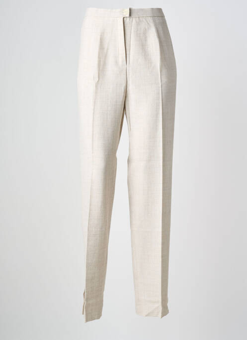 Pantalon slim taille normale taille normale beige KARTING femme