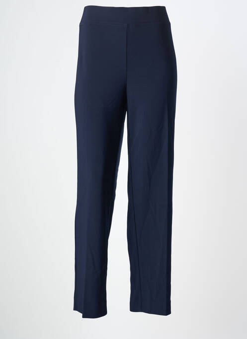 Pantalon droit stretch taille normale bleu JOSEPH RIBKOFF femme