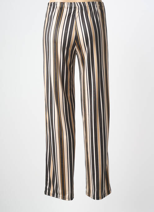 Pantalon droit stretch taille normale noir TELMAIL femme