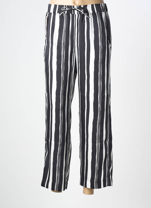 Pantalon 7/8 stretch taille normale noir ZERRES femme