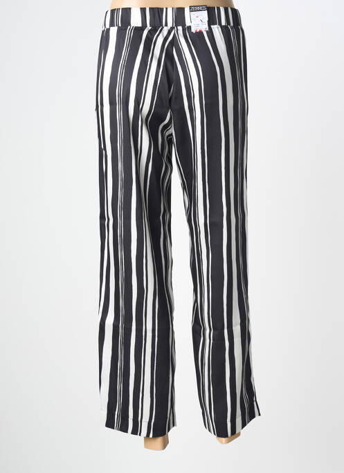 Pantalon 7/8 stretch taille normale noir ZERRES femme