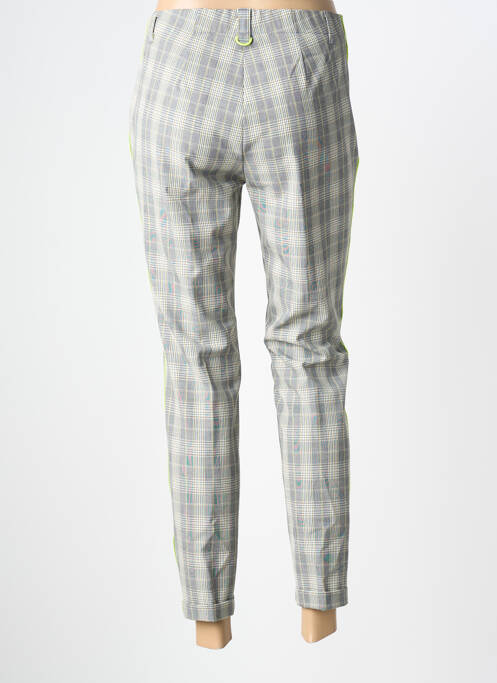 Pantalon 7/8 taille élastique taille normale gris BIANCA femme